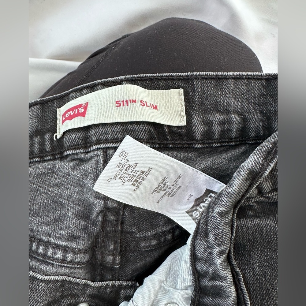 Levis 511 slim black jeans - Picture 4 of 7